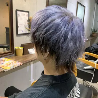 ミディアム カラー 櫻井 なんなのヘアスタイル