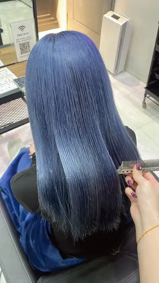 ロング カラー 🎀tomoka🎀 髪質改善/ハイトーンのヘアスタイル
