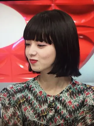 莉乃/縮毛矯正/髪質 改善/艶カラーのヘアスタイル