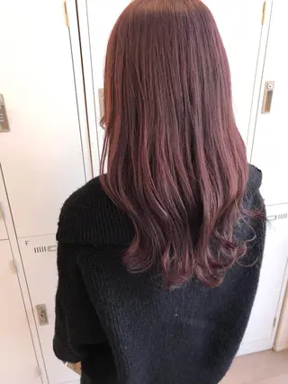 ロング カラー Saori / ボブ /顔周り/カラー🎀のヘアスタイル