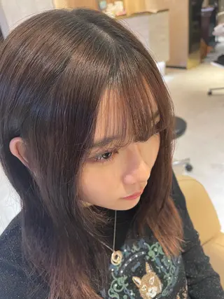 セミロング 🫧美髪縮毛矯正 🫧SEKIのヘアスタイル