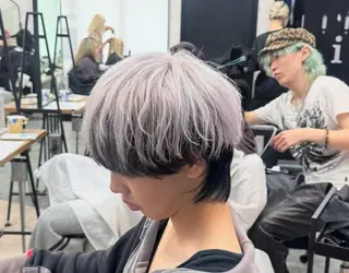 カラー メンズ 佐々木 哲太のヘアスタイル