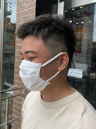 ショート カラー パーマ ヘアアレンジ メンズ キッズ ネイル マツエク・マツパ アイブロウ 久木原 ゆりのヘアスタイル