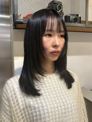 ミディアム FILMS 銀座店 Mikotoのヘアスタイル
