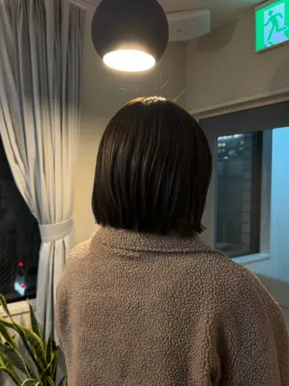 ミディアム 檜木 奈央のヘアスタイル