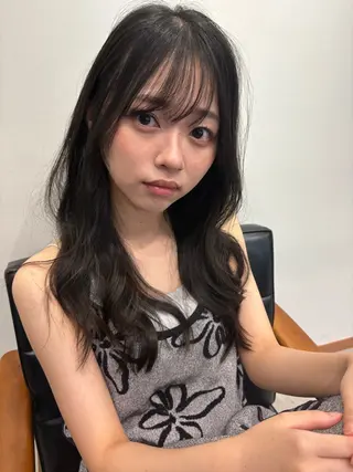 ロング ERII /伏見 カットモデル募集中！のヘアスタイル
