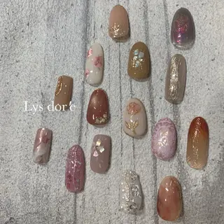 ネイル パラジェルフィルイン 対応サロンリスドーレのネイルデザイン