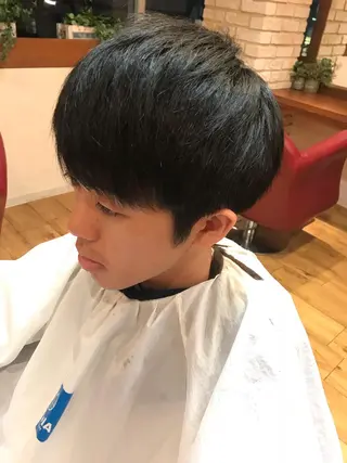 ショート メンズ 銀座フリーランススタ イリストMIYUKIのヘアスタイル