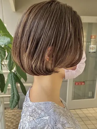 ミディアム メンズ&ショート LEA山村真史のヘアスタイル
