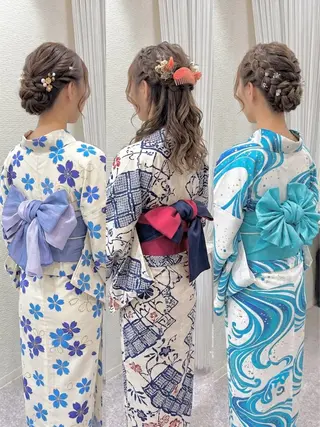 ヘアアレンジ HairMake YUKAのヘアスタイル