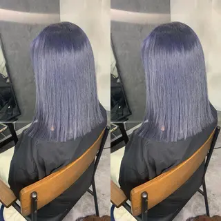 カラー タニ ユウのヘアスタイル