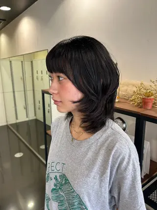 ミディアム 海外ハイライト/ レイヤー/sakuのヘアスタイル