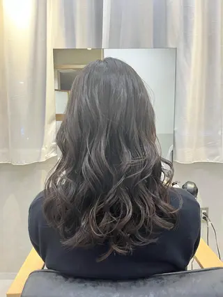 セミロング 天野 涼のヘアスタイル