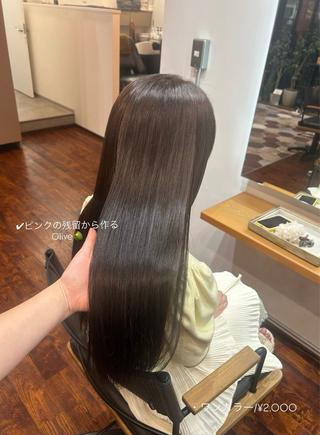 ロング カラー 佐藤光華/JANU /カラーモデルのヘアスタイル