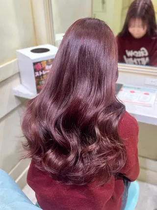 ロング カラー 💖ダブルカラー/ ケアカラー/レナ💖のヘアスタイル