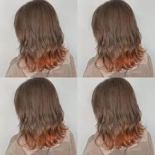 ミディアム 袴田 伊代のヘアスタイル