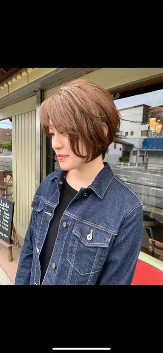 ショート 亀井 崇之のヘアスタイル