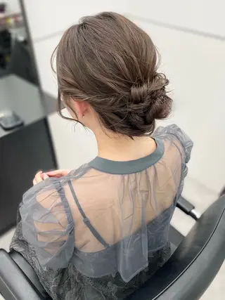 セミロング 石川 理恵のヘアスタイル