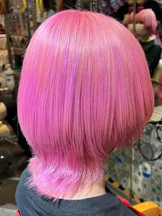ミディアム カラー KOYA コヤのヘアスタイル