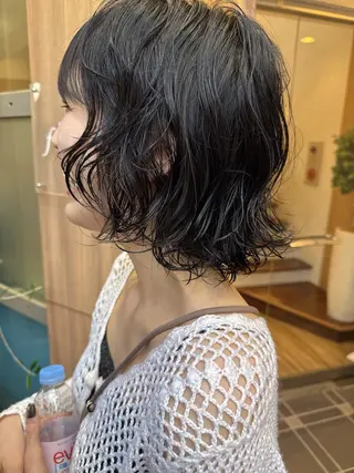ショート パーマ ニュアンスパーマ /とやましゅうとのヘアスタイル