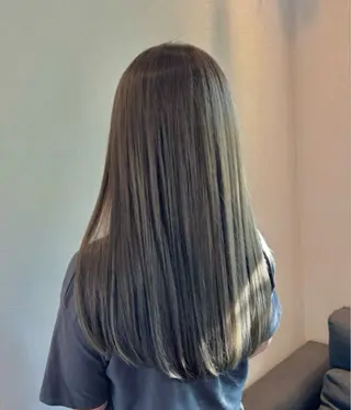 ロング しょうのともき ボブ／ブラウンカラーのヘアスタイル