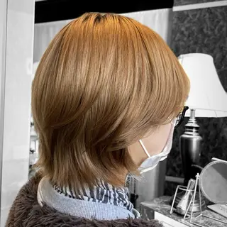 ショート 縮毛・酸性ストレート モデル募集のヘアスタイル