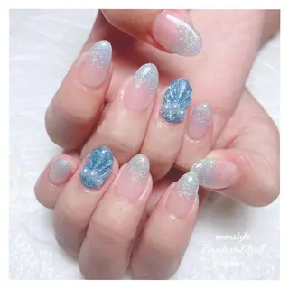 ミディアム ネイル 🐾enen style 🐾のネイルデザイン