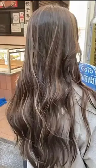 ロング カラー 林 聖也のヘアスタイル