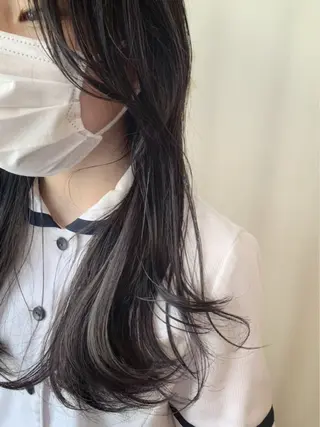 ロング カラー みなみ 【艶カラー】のヘアスタイル