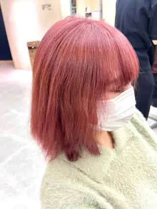 ミディアム ハイトーン/メンズ パーマ👾ますのヘアスタイル