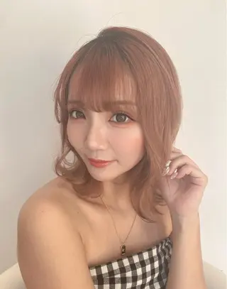 ミディアム Ze sealのヘアスタイル