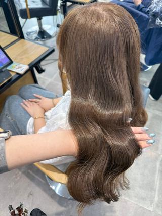 ロング カラー newi梅田🫧韓国 ヘア🫧sakiのヘアスタイル