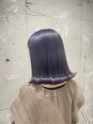 ミディアム 🌙yuria/ハイ トーン/ベージュ🌙のヘアスタイル