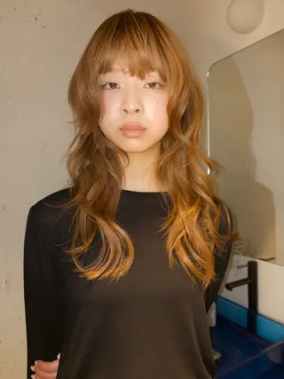 ロング SITY. NENE /カラーモデルのヘアスタイル