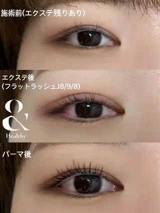 マツエク・マツパ nap eye NAHOのマツエク・マツパデザイン