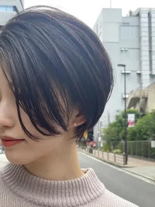 カラー 江坂 misaki のヘアスタイル