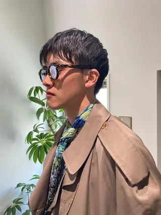 ショート メンズ 佐伯 和佳のヘアスタイル