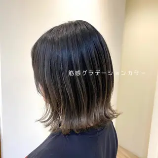 ミディアム CASANE 大橋康智のヘアスタイル