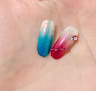 ネイル Spiky とうげ ふうかのネイルデザイン