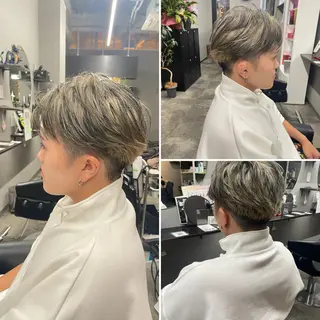 ショート メンズ 🌹ミラクル美容師 🌹くっぽのヘアスタイル
