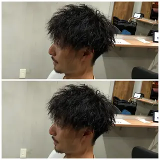 ミディアム 榎本 圭のヘアスタイル
