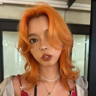 ミディアム カラー ボブハイトーン🦖 デザインMAMIのヘアスタイル