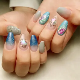 ネイル 藤村 くるみのネイルデザイン