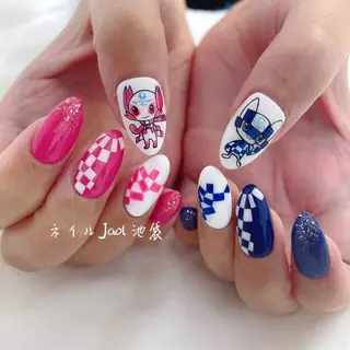 ミディアム ネイルJaol 池袋のネイルデザイン