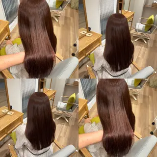 ロング カラー RINNO🌷透明感 カラー/髪質改善のヘアスタイル