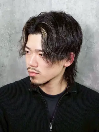 ミディアム 宮内 絃希のヘアスタイル