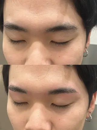 アイブロウ 透明感カラー🤎 ゆりのヘアスタイル