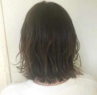 ミディアム カラー 髪質改善サロン 梅田/ヨナミネのヘアスタイル