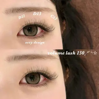 マツエク・マツパ BUNNYEYES RUMIのマツエク・マツパデザイン