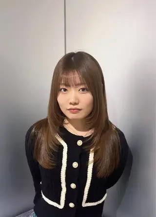 ロング カラー レイヤー/ブリーチ/ エクステ💫ひかるのヘアスタイル